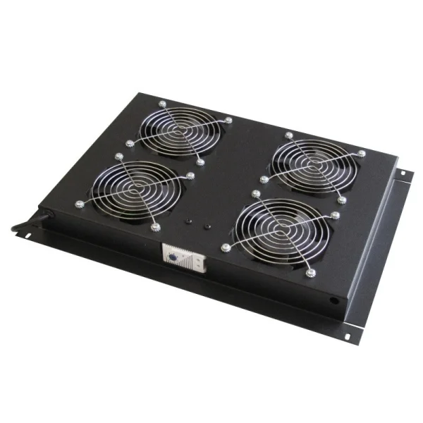 WP Termostato para Armarios de la Serie RSA con 4 Ventiladores - 475x55x550mm - Color Negro