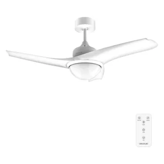Cecotec EnergySilence Aero 460 Ventilador de Techo con 3 Aspas y Luz Integrada - Potencia de 49W - Funcionamiento Silencioso - Modo Invierno/Verano - Mando a Distancia - Temporizador - Color