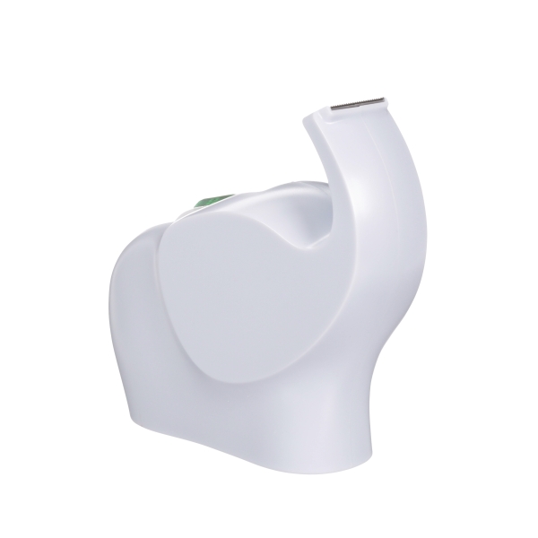 Scotch Magic Dispensador de Cinta Adhesiva - Para Rollos de hasta 19mm x 8.89m - Incluye 1 Cinta Adhesiva - Forma de Elefante - Color Blanco