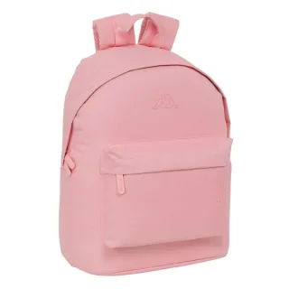Safta Kappa Basics Mochila para Portatil hasta 14.1" - Interior Acolchado - Bolsillo para Tablet - Tirador Doble - Hombreras Ergonomicas - 20L - 310x160x410mm - Color Rosa
