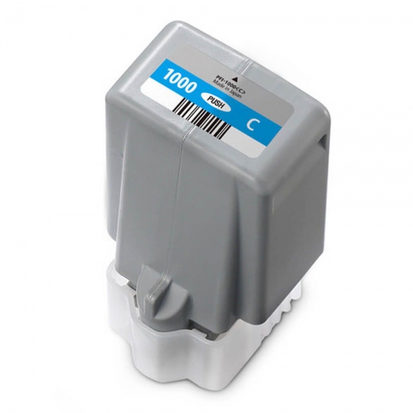 Canon PFI1000 Cyan Cartucho de Tinta Pigmentada Generico - Reemplaza 0547C001/PFI-1000C