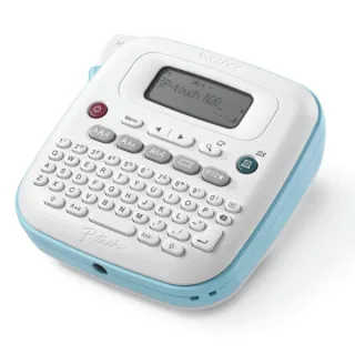 Brother PT-N20 Rotuladora Electronica de Sobremesa Portatil - Pantalla LCD - 3 Tipos de Letra, 15 Marcos y 250 Simbolos - Ancho de Cinta 12mm - Corte de Cinta Manual - Teclado QWERTY - Color
