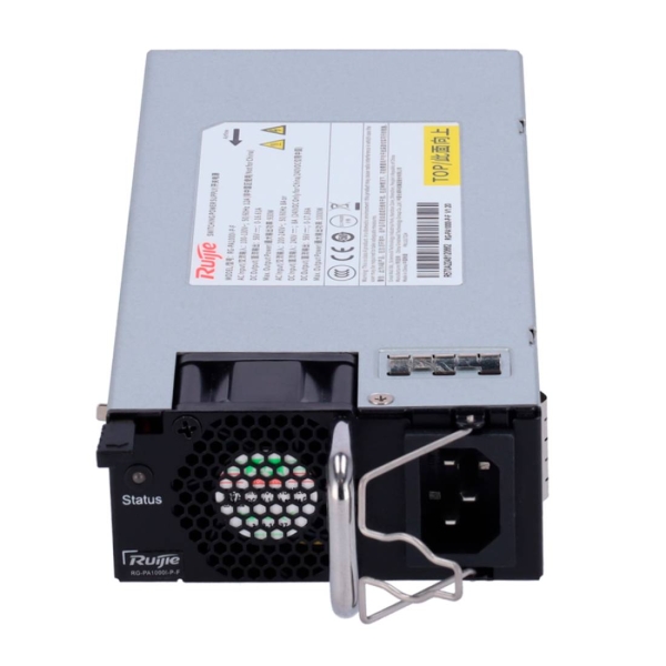 Ruijie RG-PA1000I-P-F Modulo de Alimentacion - Potencia hasta 1000W - Protecciones contra Sobrecarga y Cortocircuito - 1000W - Color Negro y Gris