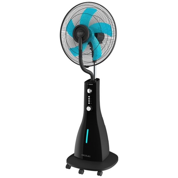 Cecotec EnergySilence 590 Freshessence Ventilador Nebulizador - 90W - Silencioso - 5 Aspas de 40cm - Tanque de 3L - Motor de Cobre - 3 Velocidades - Temporizador 120min - Autonomia 12h - Col