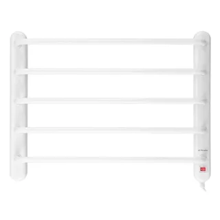 Orbegozo TH 8002 Toallero Electrico - Potencia 90W - Luz de Encendido - Tornillos para Montaje Incluidos - 45x60x9.5cm - Color Blanco