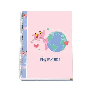 Dohe Cuaderno en Espiral de Tapa Dura A4 - 228x300mm - Cubierta en Carton Forrado con Papel Impreso a Todo Color y Plastificado Brillo - Interior de 100 Hojas en Papel Offset de 90gr Micrope