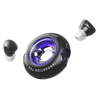 Vention Tiny T17 Auriculares Bluetooth 5.3 con Estuche de Carga - True Wireless - 6h Autonomia - LED - Color Negro