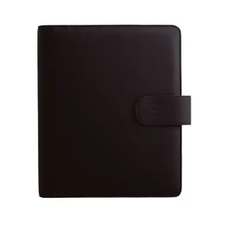 Finocam Open Troya Agenda Organizador en Catalan - Anual 2026 - Formato 1000 - 205x43x249mm - Semana Vista en Vertical - Color Negro