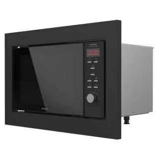 Cecotec GrandHeat 2350 Built-In Black Microondas Encastrable con Grill 23L 900W - Temporizador - 9 Funciones Preconfiguradas