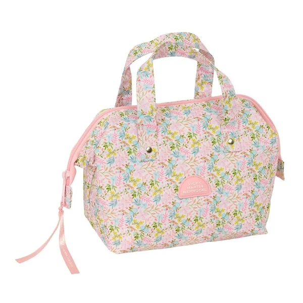 Safta VMB Neceser de 5.8L - Cremallera - Asa Lateral - Interior Forrado - 265x125x175mm - Color Rosa