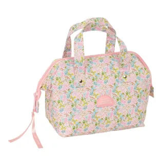 Safta VMB Neceser de 5.8L - Cremallera - Asa Lateral - Interior Forrado - 265x125x175mm - Color Rosa