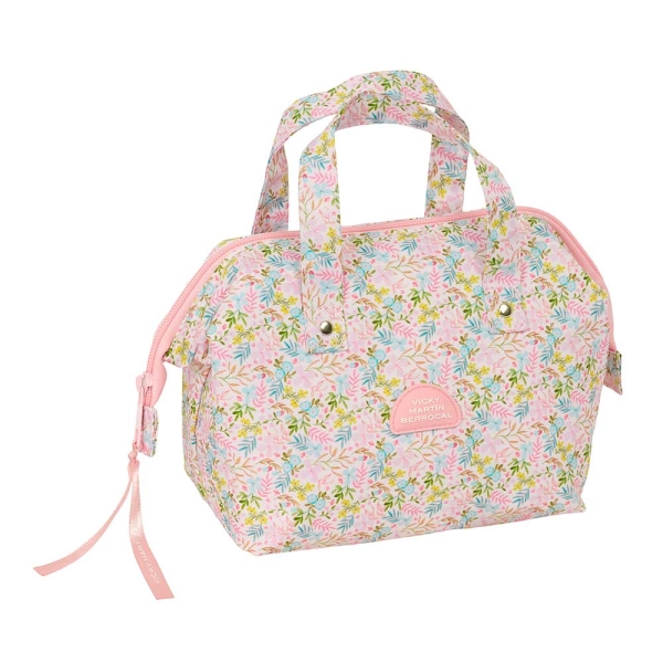 Safta VMB Neceser de 5.8L - Cremallera - Asa Lateral - Interior Forrado - 265x125x175mm - Color Rosa