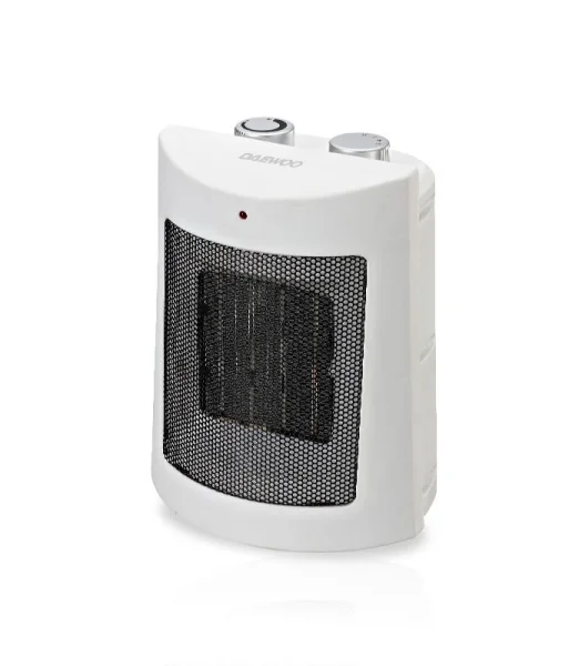 Daewoo DW9513 Calefactor Ceramico 1800W - Tecnologia PTC - 2 Niveles de Potencia - Termostato Regulable