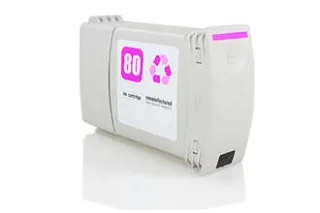 Generico HP 80 Magenta Cartucho de Tinta - Reemplaza C4847A