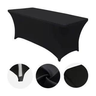 Sungarden Funda Para Mesa de Resina 240x74x74cm - Color Negro
