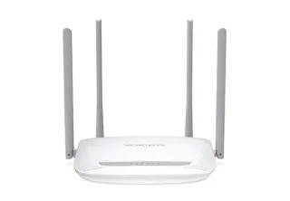 Mercusys Router Inalambrico N 300Mbps - 4 Puertos 10/100Mbps - 4 Antenas 5dBi - Tecnologia 2x2 MIMO - Hasta 500m2 cobertura WiFi