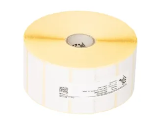 Zebra Z-Select 2000D Pack de 4 Rollos de Etiquetas Termicas Originales 100x50mm - Adhesivo Permanente - 1.300 Unidades x Rollo - 87000