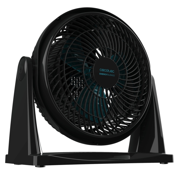 Cecotec EnergySilence 900 FloorFlow Ventilador Industrial de Suelo con 3 Aspas - 30W - Diametro de 9" - 2 Velocidades - Uso Sencillo e Intuitivo - Rejilla Protectora - Base Estable y Robusta