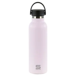 Safta Botella Termo de 600ml - Acero Inoxidable - Asa Superior - Color Violeta