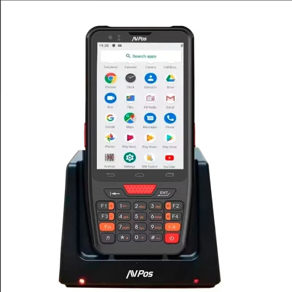 AVPos Capturador PDA DC45 4" OctaCore - 4GB - 64GB - WIFI BT NFC 4G - 3500mAh - Escaner de Codigos de Barras 2D