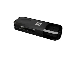 Natec Mini Ant 3 Lector de Tarjetas - SDHC, MMC, M2, MicroSD, USB 2.0 - Color Negro