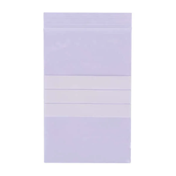 Apli Bolsas con Zip Auto Cierre Transparentes - 80 x 120mm - Material LDPE - Cierre Seguro y Facil Manipulacion - Aptas para Uso Alimenticio - Perfectas para Viajes y Separar Liquidos