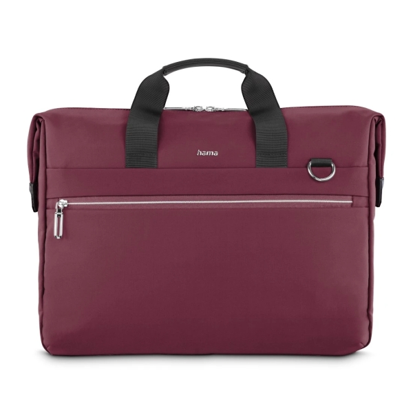Hama Ultimate Maletin para Portatiles hasta 16.2" - Poliester - Interior Acolchado - 44.5x7x34cm - Color Rojo