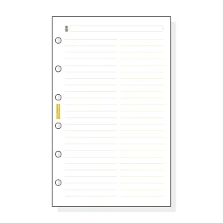 Finocam C354 Recambio Telefonico para Agendas Classic - Formato 603 - 79x127x5mm - Color Blanco