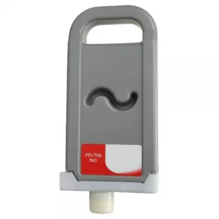 Canon PFI706/PFI306 Rojo Cartucho de Tinta Pigmentada Generico - Reemplaza 6687B001/6663B001/PFI-706R/PFI-306R