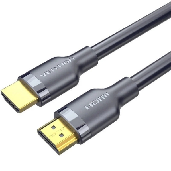 Vention Cable HDMI 2.0 - Resolucion 4K - ARC - Longitud 2m - Conectores Chapados en Oro - Revestimiento en PVC - Color Negro