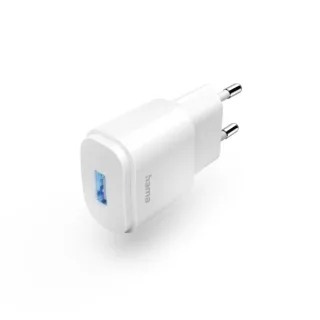 Hama Cargador de Pared - Potencia 6W - USB-A - Color Blanco