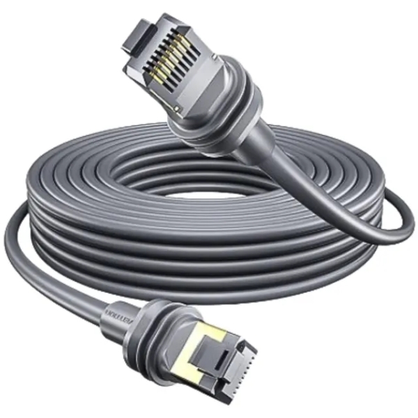 Vention Cable de Red Starlink - Longitud 10m - 3º Generacion - Velocidad hasta 1Gbps - Cubierta de PVC - Color Gris