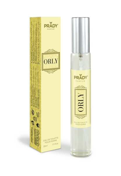 Prady Colonia de Mujer Orly - Frasco de 33 ml - Spray Pulverizador