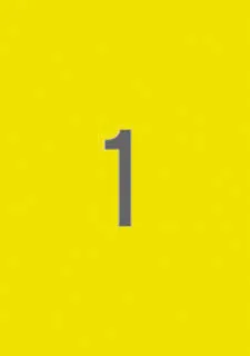 Apli Pack de 100 Etiquetas Amarillo Fluorescente 210x 297mm - Adhesivo Permanente - Cantos Rectos - Color Amarillo Fluorescente