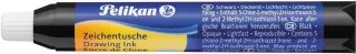 Pelikan Pipeta de Tinta China 9ml - Ideal para Dibujo y Caligrafia - Resistente al Agua - Secado Rapido - Color Negro