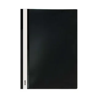 Dohe Dosier con Fastener de Polipropileno - Tamaño A4 - Cubierta Transparente y Trasera Opaca - Ideal para Organizar Documentos · Pack de 10 uds.