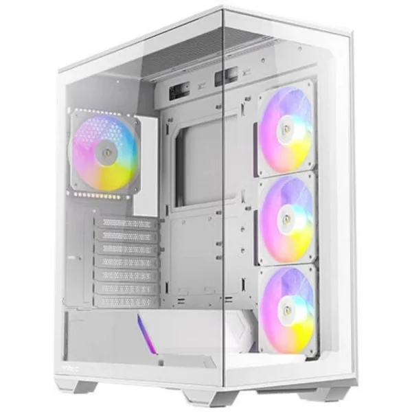 Antec Constellation C3 ARGB Caja ATX - Cristal Templado - 1 x USB-A 3.0, 1 x USB-C 3.2 - 1 x Audio + Micro - 4 Ventiladores ARGB - Color Blanco