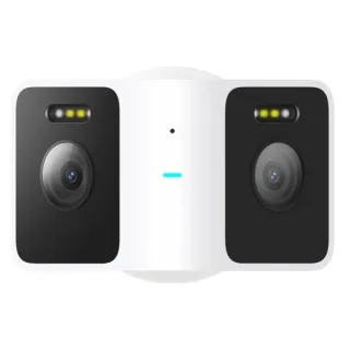 Xiaomi Outdoor Camera CW100 Dual Camara de Videovigilancia Exterior - Doble Lente Ultra Gran Angular - Resolucion 2K 3MP - Vision Nocturna a Todo Color - Deteccion IA de Personas y Vehiculos
