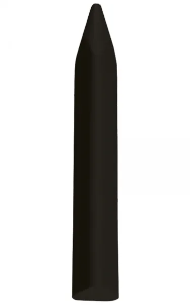 Jovi Triwax Estuche de 12 Ceras - Triangulares - No Manchan - Trazo Suave - Gran Rendimiento - Apto para Sacapuntas - Libre de Alergenos - Color Negro