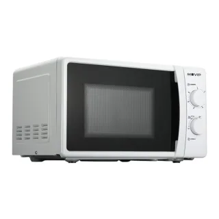 Muvip Microondas - Capacidad 20L - Potencia 700W - 6 Niveles de Potencia - Temporizador 30min - Descongelacion - Color Blanco