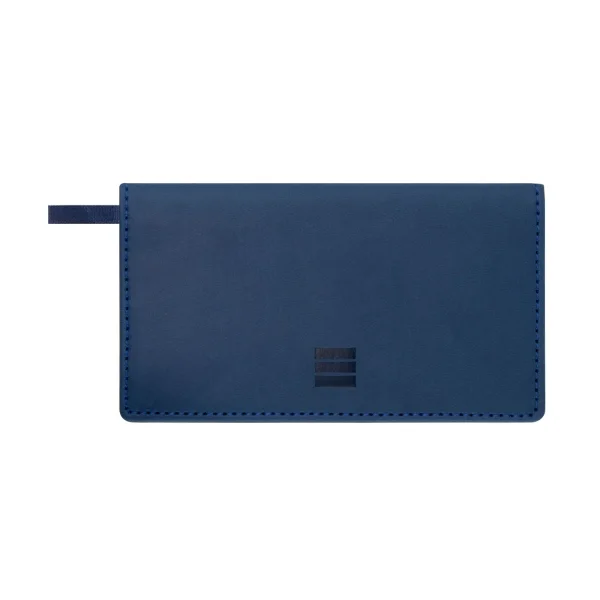 Finocam Ibis Agenda Plana en Catalan - Anual 2026 - Formato Pl1 - 130x6x6mm - Semana Vista en Vertical - Color Azul