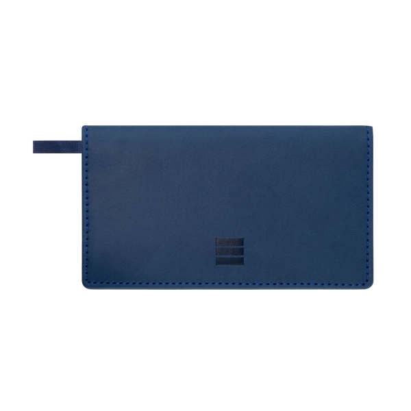 Finocam Ibis Agenda Plana en Catalan - Anual 2026 - Formato Pl1 - 130x6x6mm - Semana Vista en Vertical - Color Azul