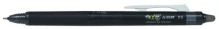 Pilot Frixion Point Clicker 0.5 Boligrafo Retractil de Tinta Termosensible - Borrable - Punta Fina 0.5mm - Trazo 0.25mm - Grip De Agarre - Color Negro · Pack de 12 uds.