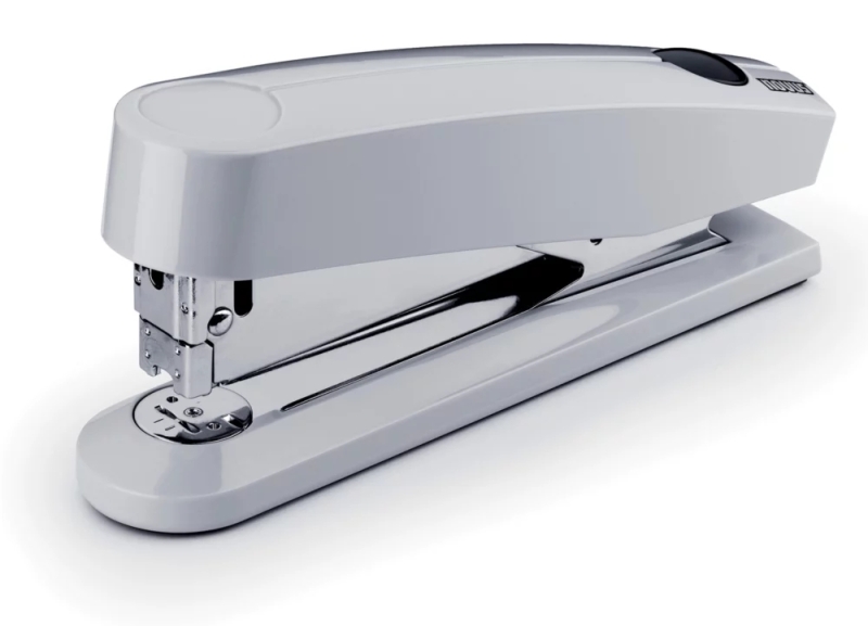 Novus B 7A Grapadora Automatica de Sobremesa + Caja de 200 Grapas 24/6 - Funcion Automatica para Grapar sin Esfuerzo hasta 8 Hojas - Grapa hasta 30 Hojas - Grapado Cerrado, Abierto y Clavado