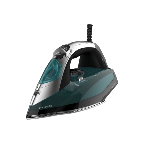 Cecotec Fast and Furious 5010 Vital Plancha de Ropa - 2600W - Vapor Continuo 55g/min - Golpe de Vapor 200g/min - Temperatura Regulable - Suela de Aluminio - Antigoteo - Antical - Color Negro