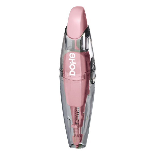 Dohe Colour Vibes Cinta Correctora - 5mm x 6m - Pulsador Retractil - Recargable - Cuerpo Ergonomico - Color Rosa · Pack de 10 uds.
