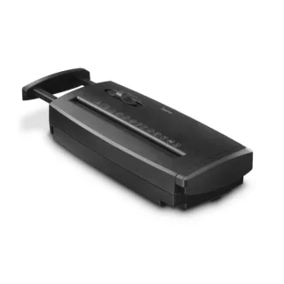 Hama Classic S60 Destructora de Papel Manual - Potencia 180W - Destruye hasta 6 Hojas - Velocidad 3.8m/min - Corte en Tiras P-2 - Destruye Bandas Magneticas y Tarjetas - 30x12x7cm - Color Ne