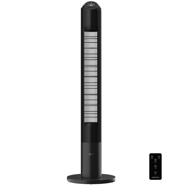 Cecotec EnergySilence 9150 Skyline Smart Design Ventilador de Torre de 46" de Altura - 45W - Pantalla LED - Control Tactil - 3 Velocidades - 4 Modos - Temporizador - Oscilacion de 70º - Colo