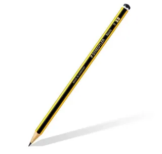Staedtler Noris 120-1 Lapiz de Grafito Hexagonal - Mina B - Resistencia a la Rotura - Madera de Bosques Sostenibles · Pack de 12 uds.