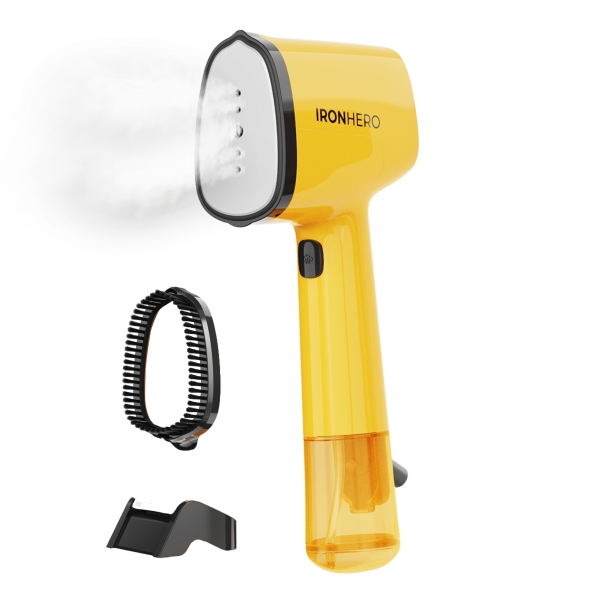 Cecotec IronHero V-1500 Essential Plancha de Vapor Vertical - 1500W - Vapor Continuo 25g/min - 2 Modos de Vapor - Suela Ceramica Ultradeslizante - Cepillo Quitapelusas - Autoapagado - Color